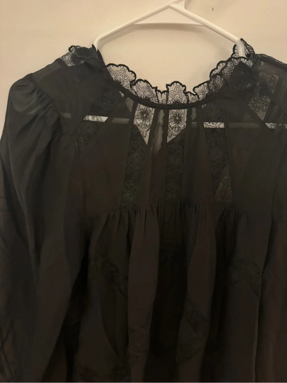 Madewell sheer black